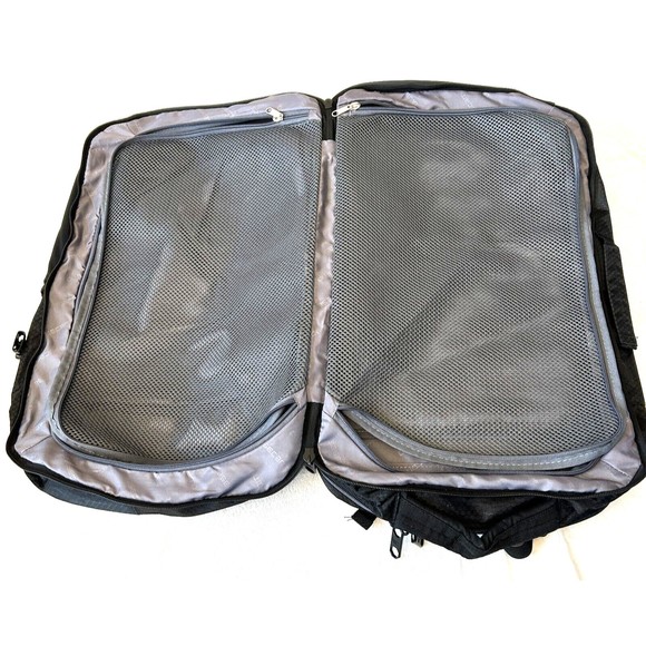 Basecamp Backpack Black Tactical Hiking Laptop Bag Unisex Travel Bag Padded - Picture 4 of 13